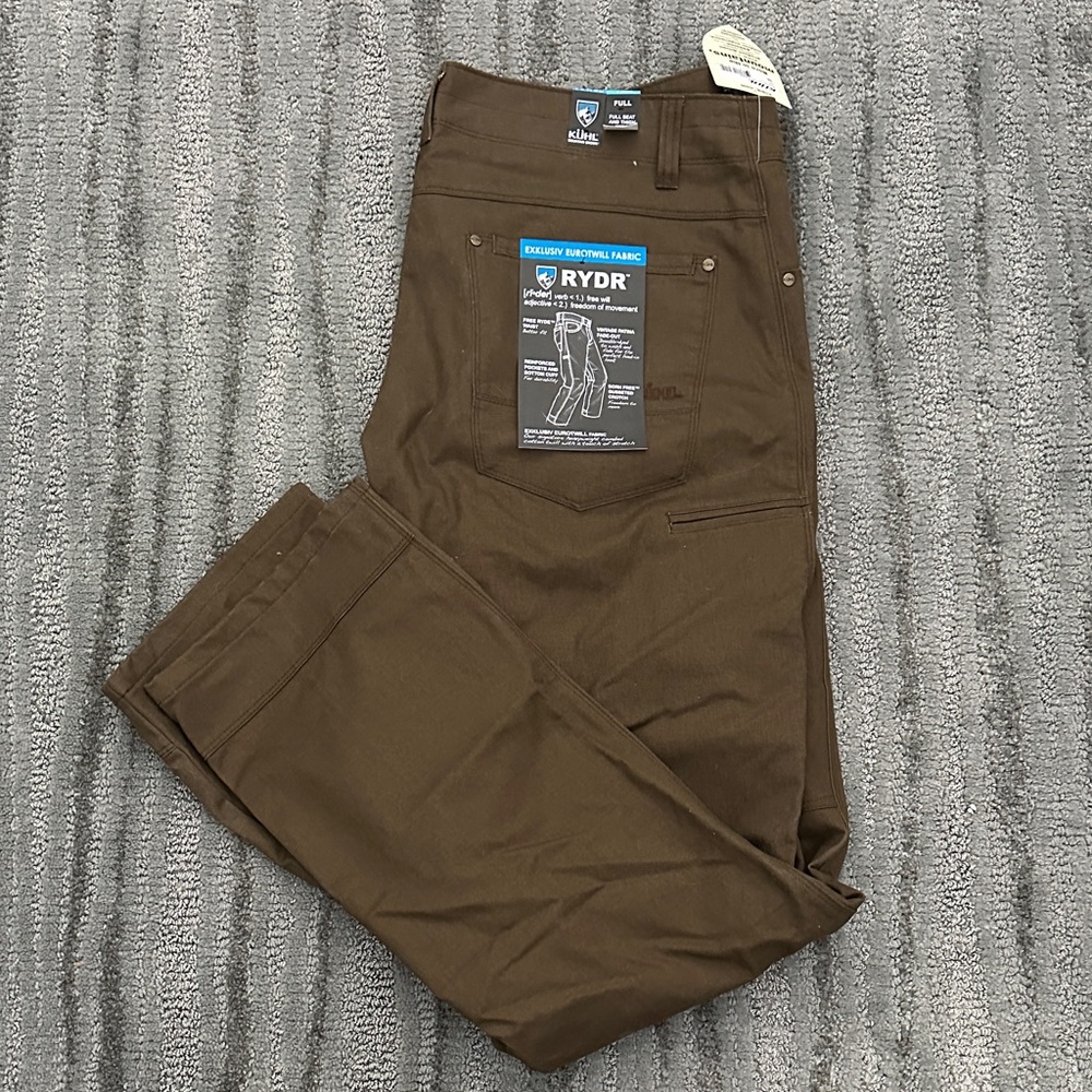 Kuhl Rydr Men's Dark Brown Chinos